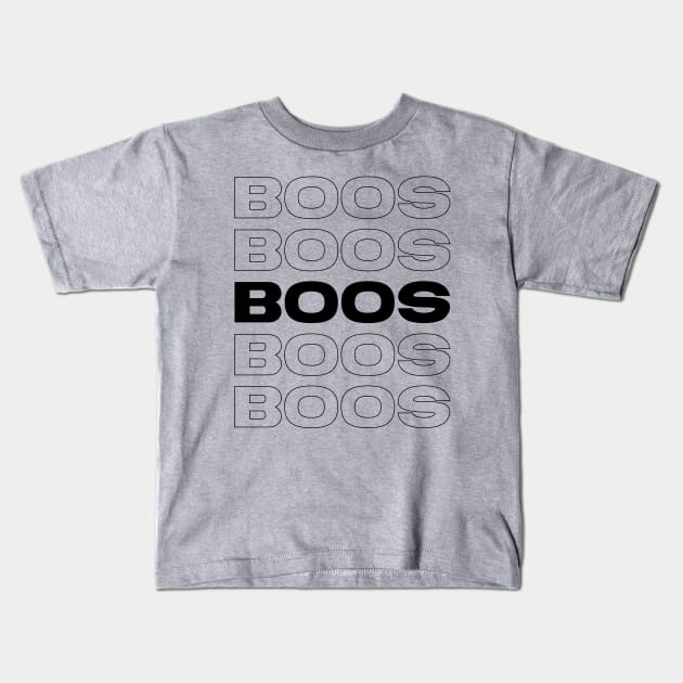 Boos - Fall Halloween Kids T-Shirt by ArtfulTat